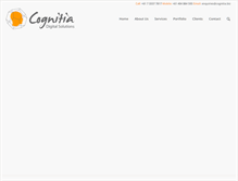 Tablet Screenshot of cognitia.biz